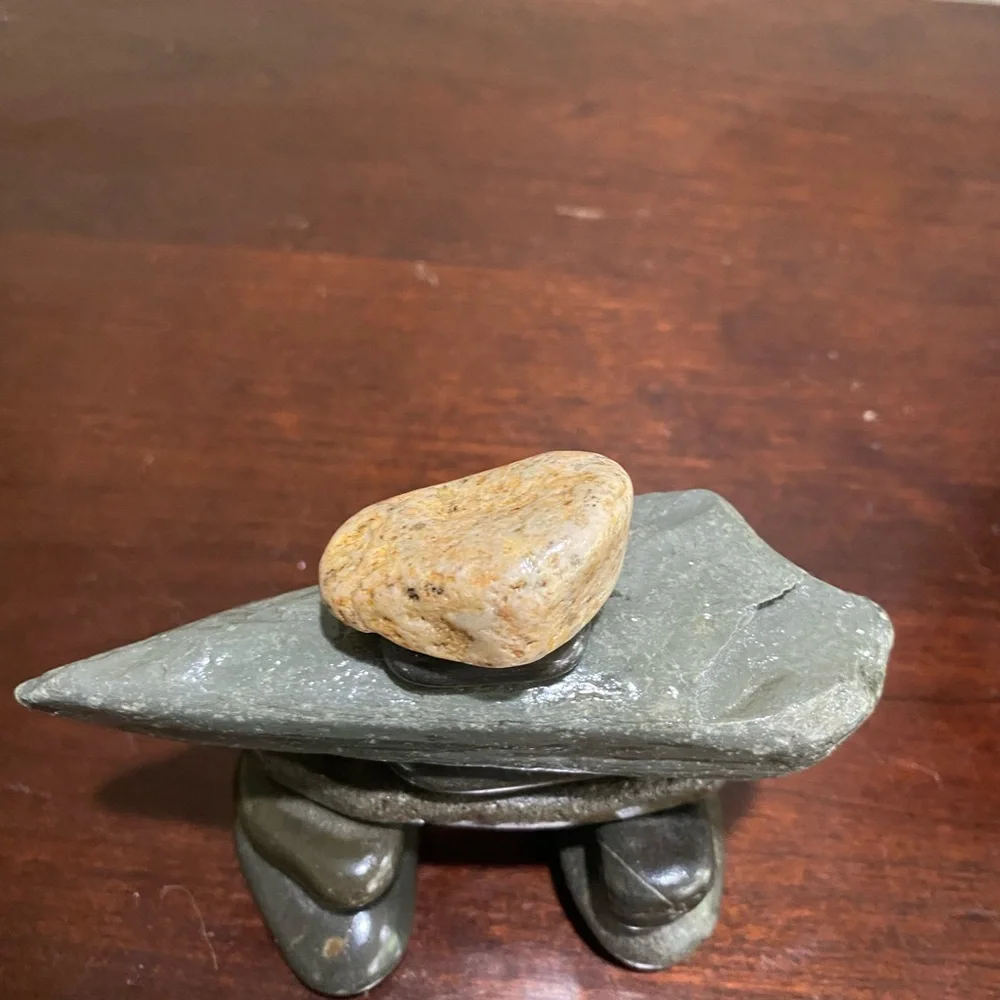 Inukshuk, Natural Stone Sculpture (symbolizes the survival of the Inuit people) - Picture 2 of 11